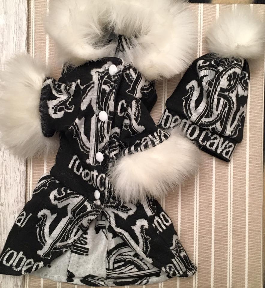 Палтенце и шапка "My Yorkie Fashion Icon collection by FREA"